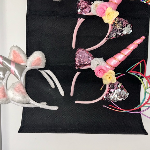 Black Hanging Accessory Organizer - Picture 9 of 10